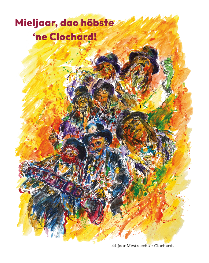 44 Jaar de Clochards omslag voorkant